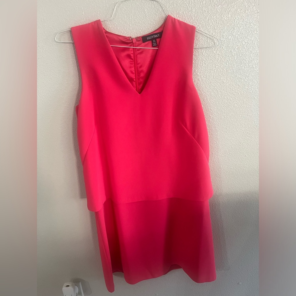 New Ellen Tracy women pink dress
